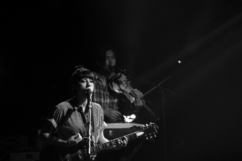 Jessica Dobson, Yuuki Matthews(? Hey, I'm a big fan of the band but not a stalker)
The Shins
Albuquerque, NM
Oct 4, 2012

"...I learned fast how to keep my head up 'cause I know there is this side of me that wants to grab the yolk from the pilot and just fly the whole mess into the sea..."